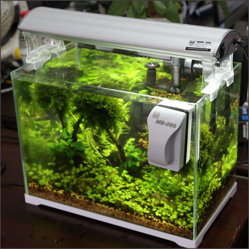 森森鱼缸刷强磁力水族箱鱼缸刮刀清洁工具刮海藻玻璃鱼缸清洗污渍