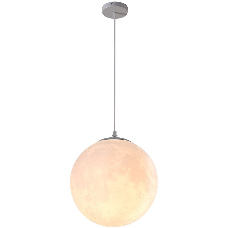 餐厅吊灯3D打印月球灯星球形月亮灯过道吧台卧室吊灯店铺商用灯具,家装灯饰光源,餐厅吊灯,淘宝优惠券,粉丝福利购,淘宝优惠卷