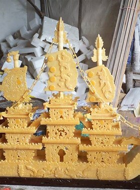 玉石龙船摆件天然酒店商场装饰高档送礼招財开业客厅创意一帆风顺