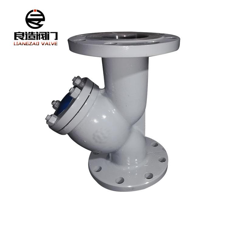 实力厂家销售Y型过滤器精铸重型GL41H-16CDN80法兰碳钢过滤器