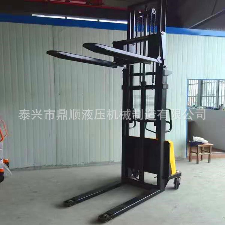 堆高车半电动液压叉车全自动升降车铲车1吨2吨吨升高搬运车