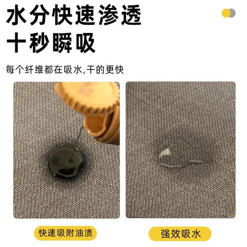 厨房专用地垫防尘耐磨吸水脚垫长条门垫吸水吸油耐脏地毯2024新款