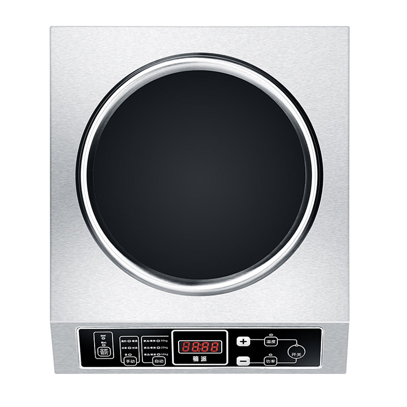 骆派 凹面电磁炉3500瓦家用4200W商用大功率电磁灶厨房台式爆炒炉