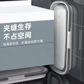 家用带轮子折叠水桶加厚塑料手提钓鱼洗车桶50拖把可用洗拖把大号