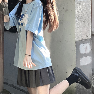 灰色半身裙女春秋百褶裙2022新款 高腰显瘦小个子a字短裙秋冬裙子