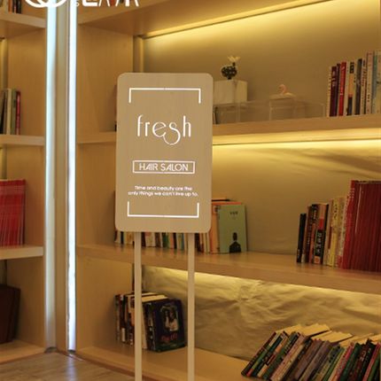 户外广告牌定制落地立式镂空灯箱led展示牌定做门头招牌发光字