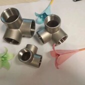 304不锈钢立体三通 货架三通直角三通4分6分1寸立体四通 墙角四通