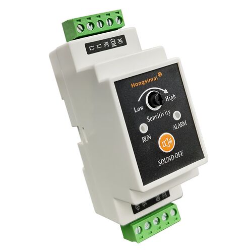 红芯水浸传感器485导轨式水浸探测器开关量漏水报警器漏液控制器