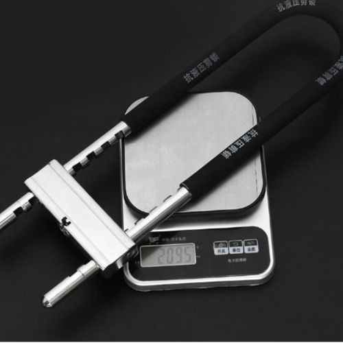 玻璃门锁u型锁锁具双门插锁玻璃锁推拉门长锁商铺u室外u形锁安全