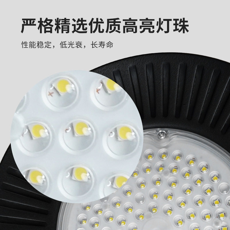 全光谱led工矿灯户外灯厂房写字楼小区家用新农村超亮大功率家用