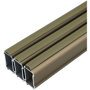 衣柜铝合金挂衣杆衣通杆转角横杆毛巾杆索菲亚衣杆托工字型晾衣杆