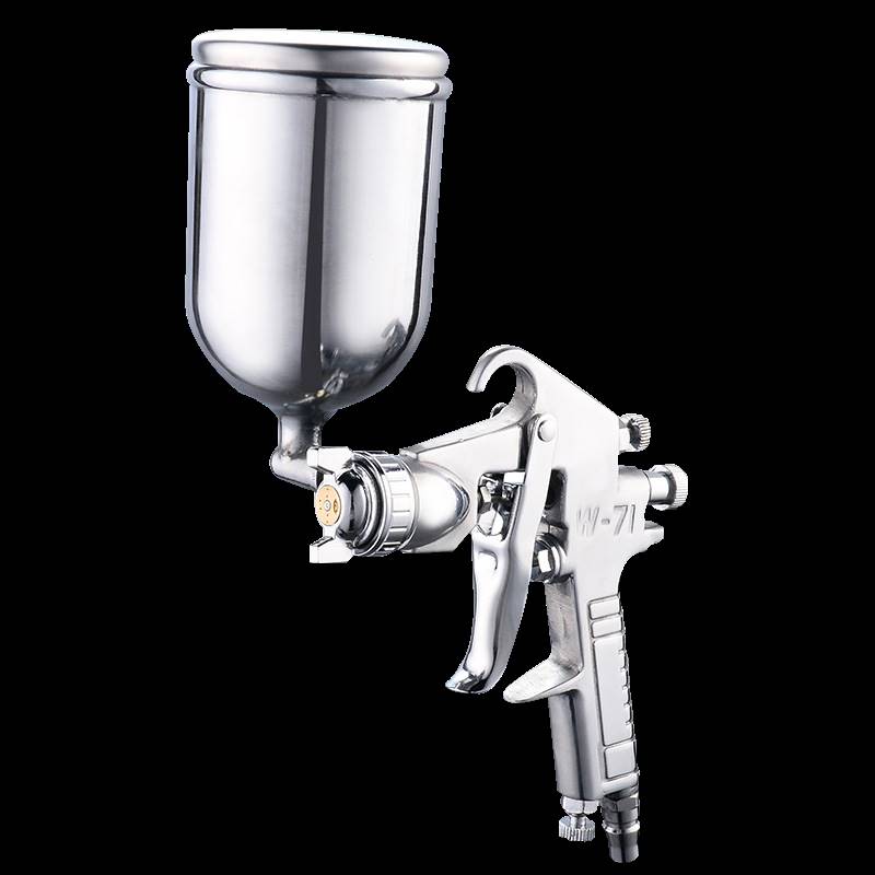 气动喷漆家高枪喷涂w枪71喷乳胶涂工汽车漆油化机料油雾漆用壶