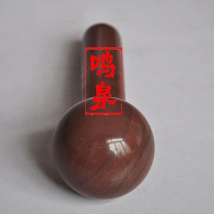 木鱼石冰球天然石头制作的按摩捶按摩球能量柱刮痧板美容器按摩