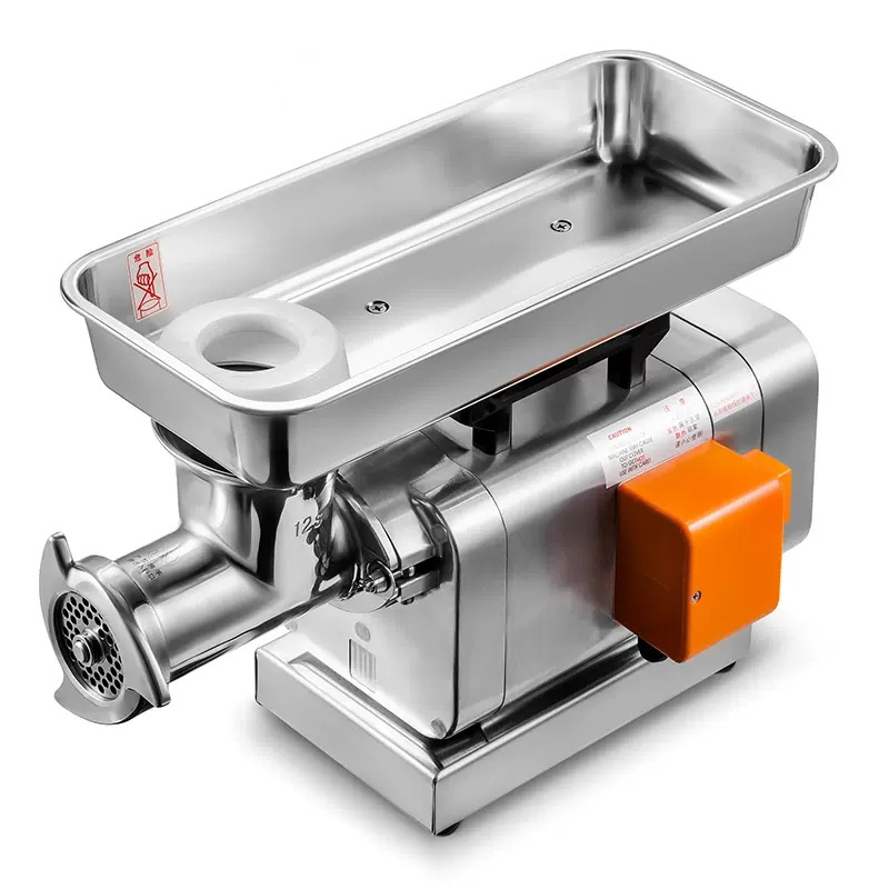 商用绞肉机多功能鲜肉绞肉机灌肠机台式不锈钢肉馅机大功率碎菜机