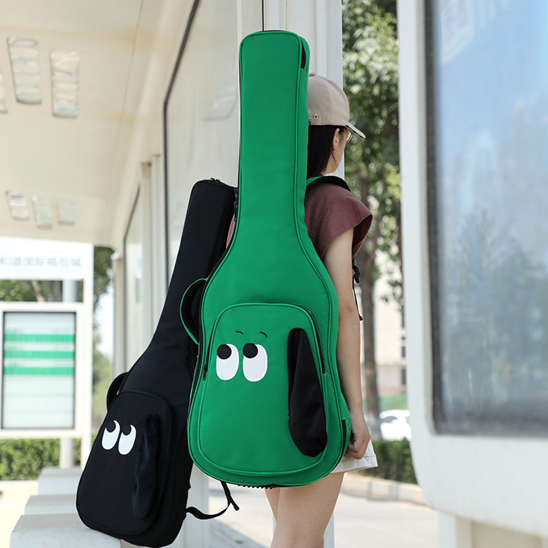 Ranloesa可爱狗狗电吉他包高颜值琴包双肩加厚可提可背个性风背包