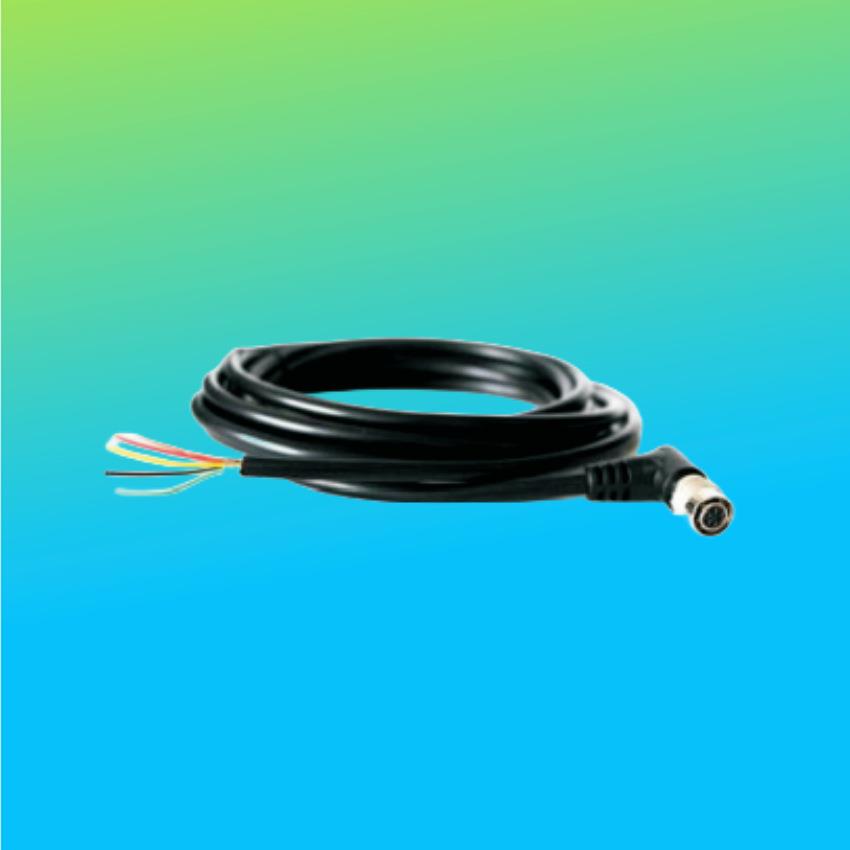 工业相机供电6PIN单头线供电接口电源线视觉线缆光源线控制器连接