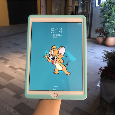 2019新ipad10.2保护套硅胶 9.7寸软壳老款平板234代mini5纯色ip7