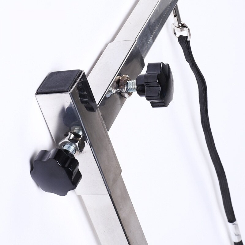 宠物大号美容台龙门支架不锈钢吊杆美容桌吊杆夹具吊绳固定配件