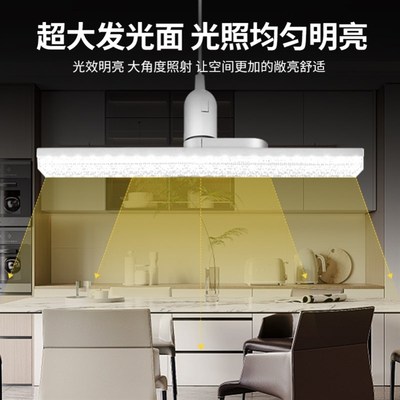 led长条灯e27螺口灯泡水晶灯家用超亮节能大功率螺纹灯条照明球泡