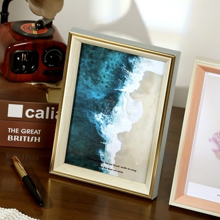 相片打印加洗照片做成相框摆台6六7七8寸5摆件像片框架挂墙洗定制