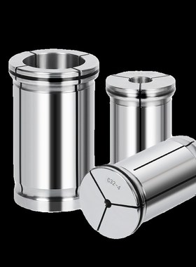 C32强力筒夹夹头C42/C25/C20/C16加工中心铣刀柄直柄弹性弹簧夹头