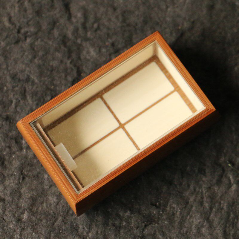 几十年老玉竹纯手工精工制作榫卯结构鸣虫器具竹蛉盒虫具文玩把件