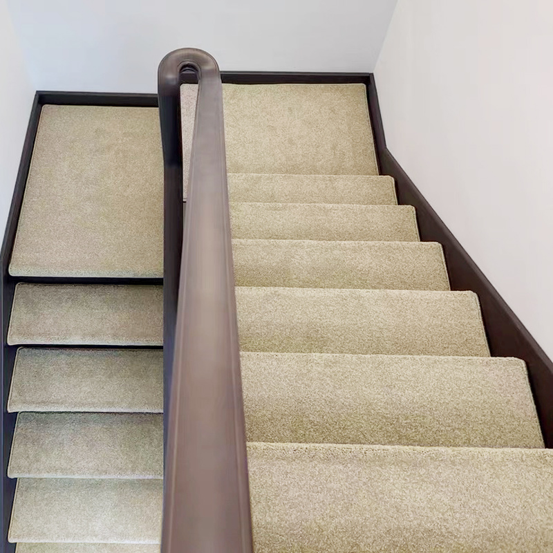 简约单素色楼梯垫踏步防滑垫楼梯脚垫转角平台定制免胶自吸加厚