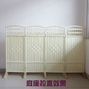 草编幼儿园儿童屏风隔断可折叠区域小屏风装饰栏移动活动区角布置