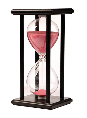 时间沙漏计时器儿童防摔3/5/分钟30/60分钟1小时礼物个性创意摆件