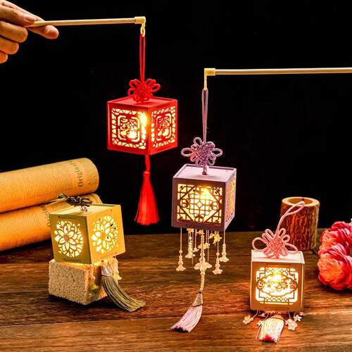 中秋灯笼挂饰DIY手工中式花灯