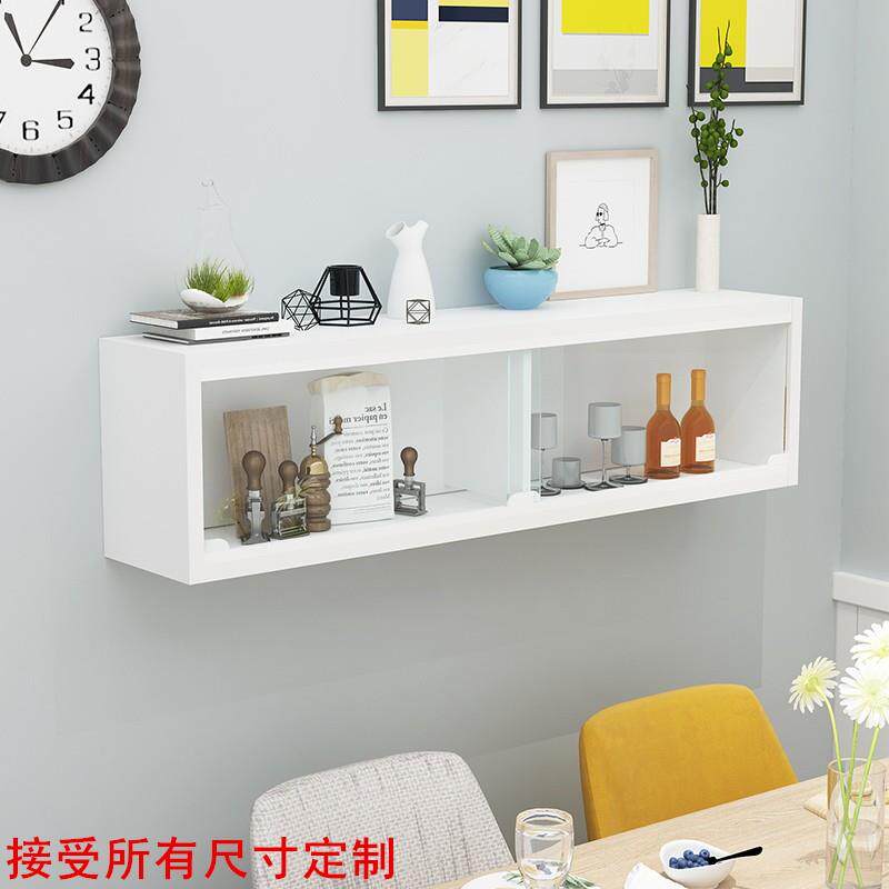 包邮玻璃门吊柜移门壁柜壁柜阳台墙上厨房碗盘柜客厅墙柜定制组装