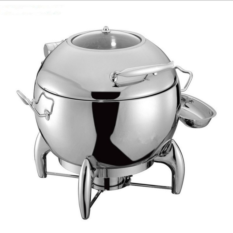 YUFEH宇辉10-11L液压翻盖可视汤炉 粥煲 自酒店助餐保温炉早餐炉