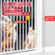 拦宠物围栏防猫门栏栅栏免打孔猫咪挡G栏护栏加密防跳隔离栏杆定