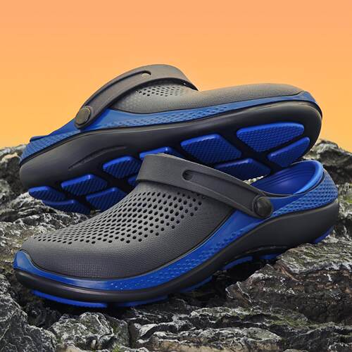 men's Trendy Breathable eva Clogs Non Slip Durable Hole跨境