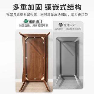 电脑桌卧室简易学习桌子成人办公靠墙窄桌 小户型家用实木书桌台式