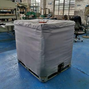 廠家新款 IBC噸桶灰色1000L塑料桶加厚帶框架化工液體噸桶