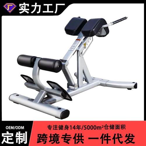 专业商用罗马椅山羊挺身家用背部腰部多功能训练器罗马凳健身器材