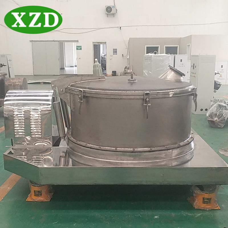 psb1200平板上部卸料钛材离心机大翻盖离心机脱水甩干石墨离心机