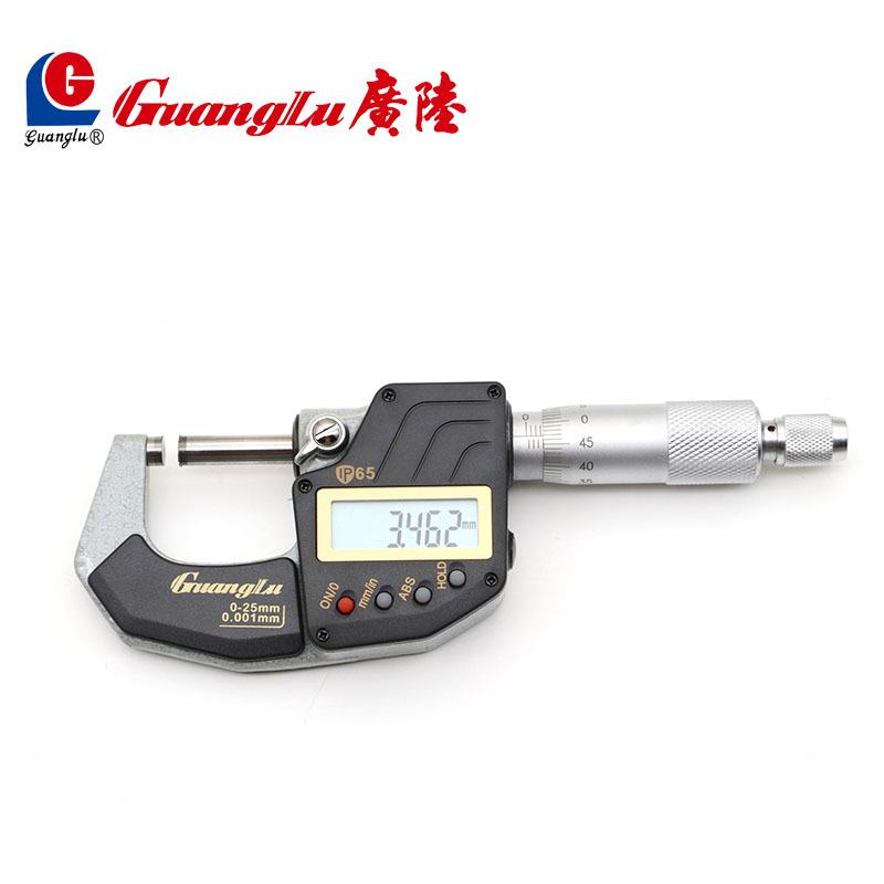 防水电子数显外径千分尺防油数显仪电子螺旋测微千分卡尺