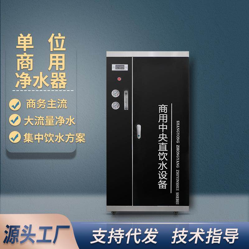 反渗透商用净水器单位工厂集中供水过滤器除垢纯水机自来水直饮