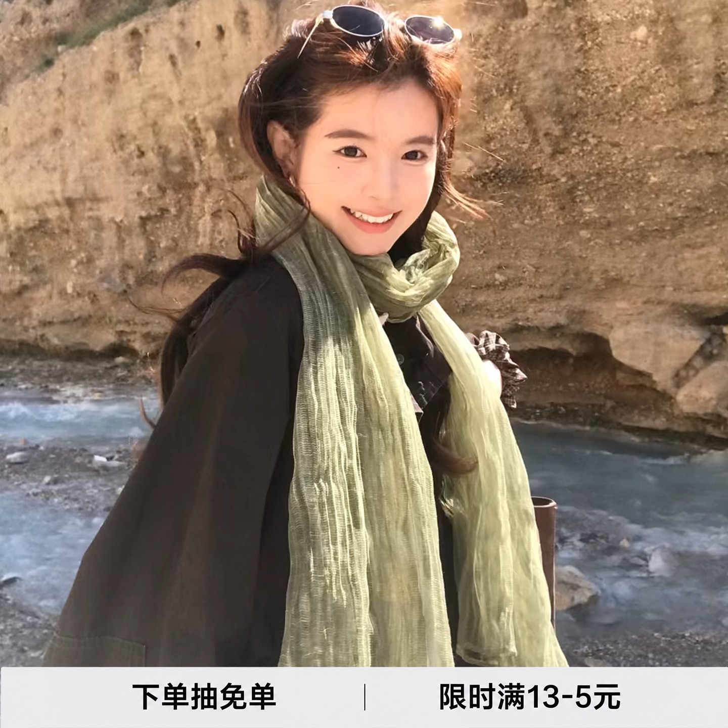 柔软亲肤丝滑触感高品质丝巾