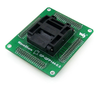 QFP144 TQFP144 IC51-1444-1354-7通用测试座带排针GP-QFP144-0.5