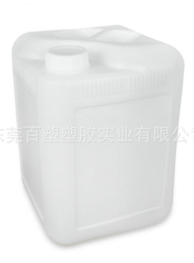白色大口25L正方型塑料化工桶化学品堆码桶多功能工业胶水包装桶