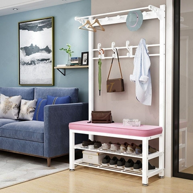 换鞋凳衣帽架一体客厅衣架落地立式挂衣架卧室置物架可坐鞋柜鞋架,鲜花速递/花卉仿真/绿植园艺,其它园艺用品,淘宝优惠券,粉丝福利购,淘宝优惠卷