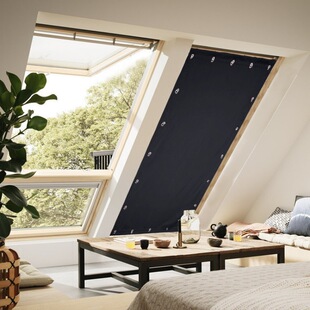 家用折叠式 旅行窗帘屋顶遮光布 窗帘 儿童房便携式 临时遮光窗帘