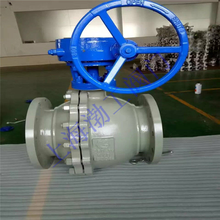 涡轮法兰球阀 Q341Y-25C 二片式带平台浮动球阀 耐高温球阀