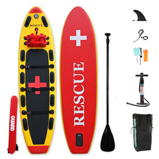 BOARDS竞赛板 GUARD 充气冲浪救援板桨板救生板水上冲浪 LIFE