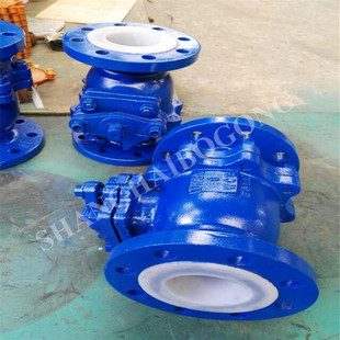 球阀DN15 Q41F46 不锈钢衬氟球阀 衬氟不锈钢球阀 DN300 10P