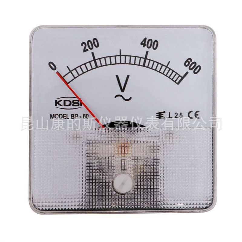 KDSI厂家供应 BP-60 AC600V电压测量刻度盘指针显示表头