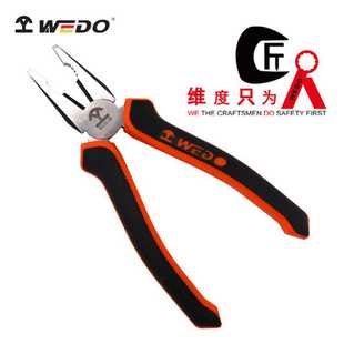 8寸多功能钢丝钳铬钒钢钳子老虎钳工业级克丝钳 WEDO维度钢制工具